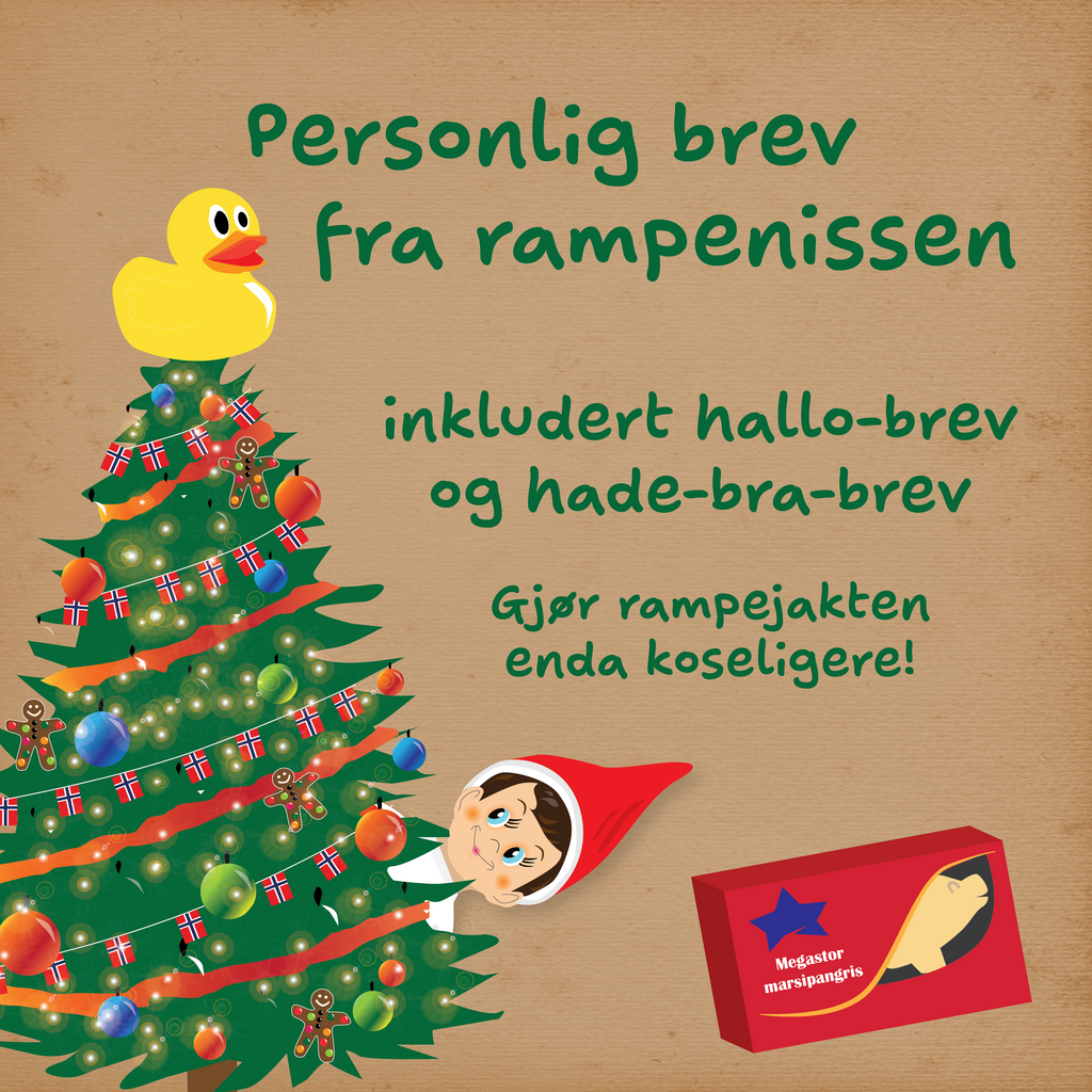 Rampenissebrev - Personlig brev fra rampenissen