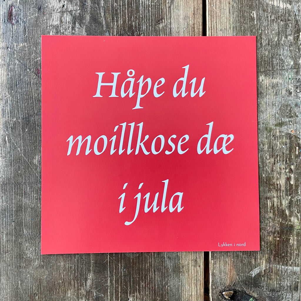 Moillkos - julekort