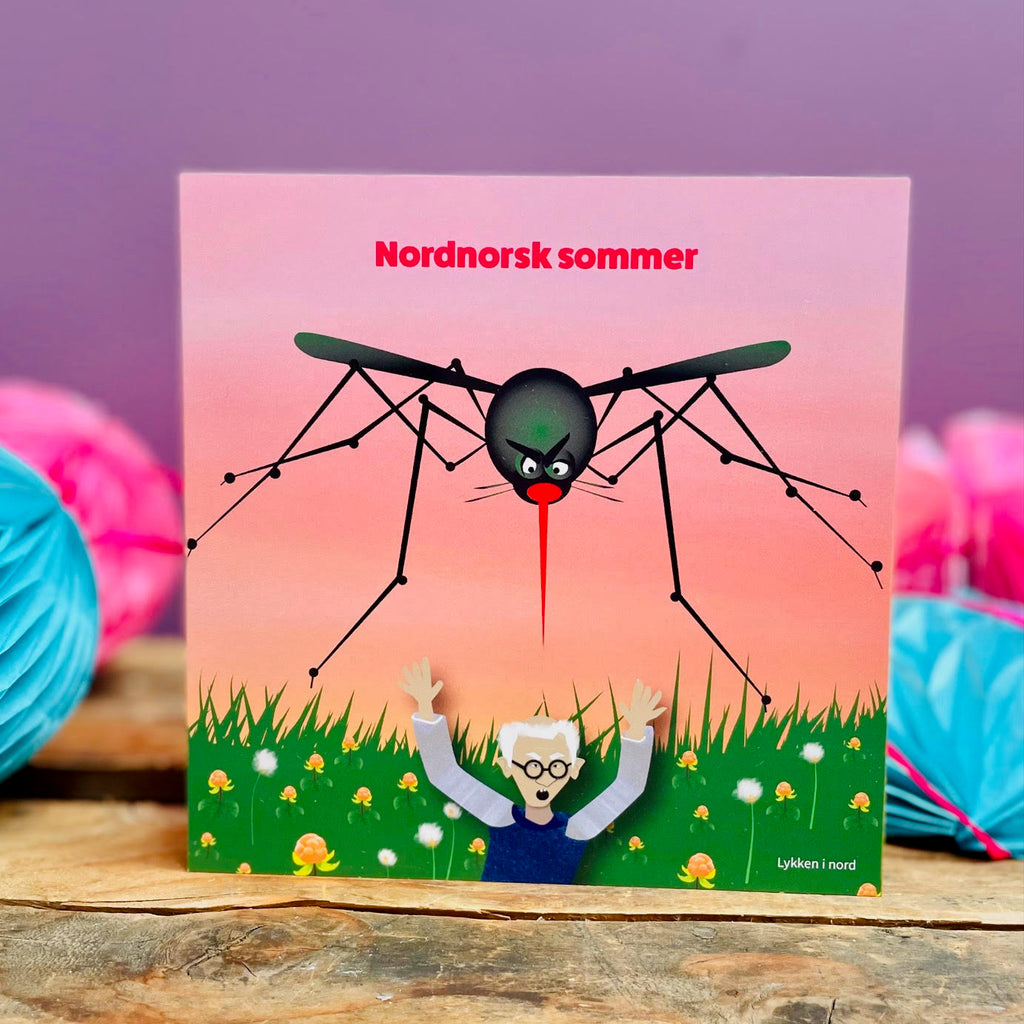 Postkortpakke - Nordnorsk sommer, multebær og multekrem